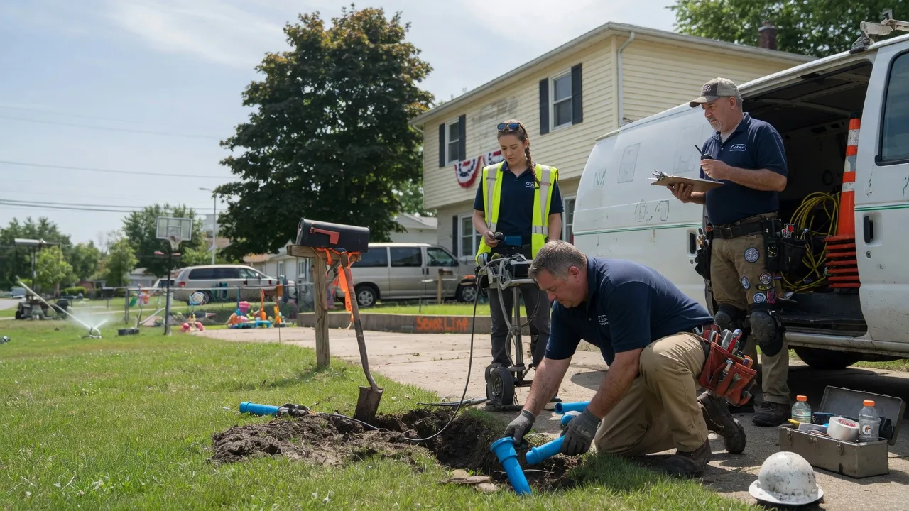 Slab Leak Repair in Delong, IN near me